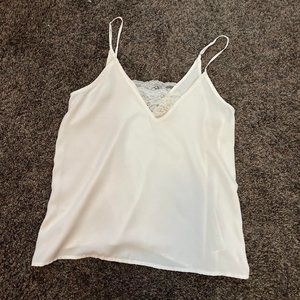 White Spaghetti Strap Top